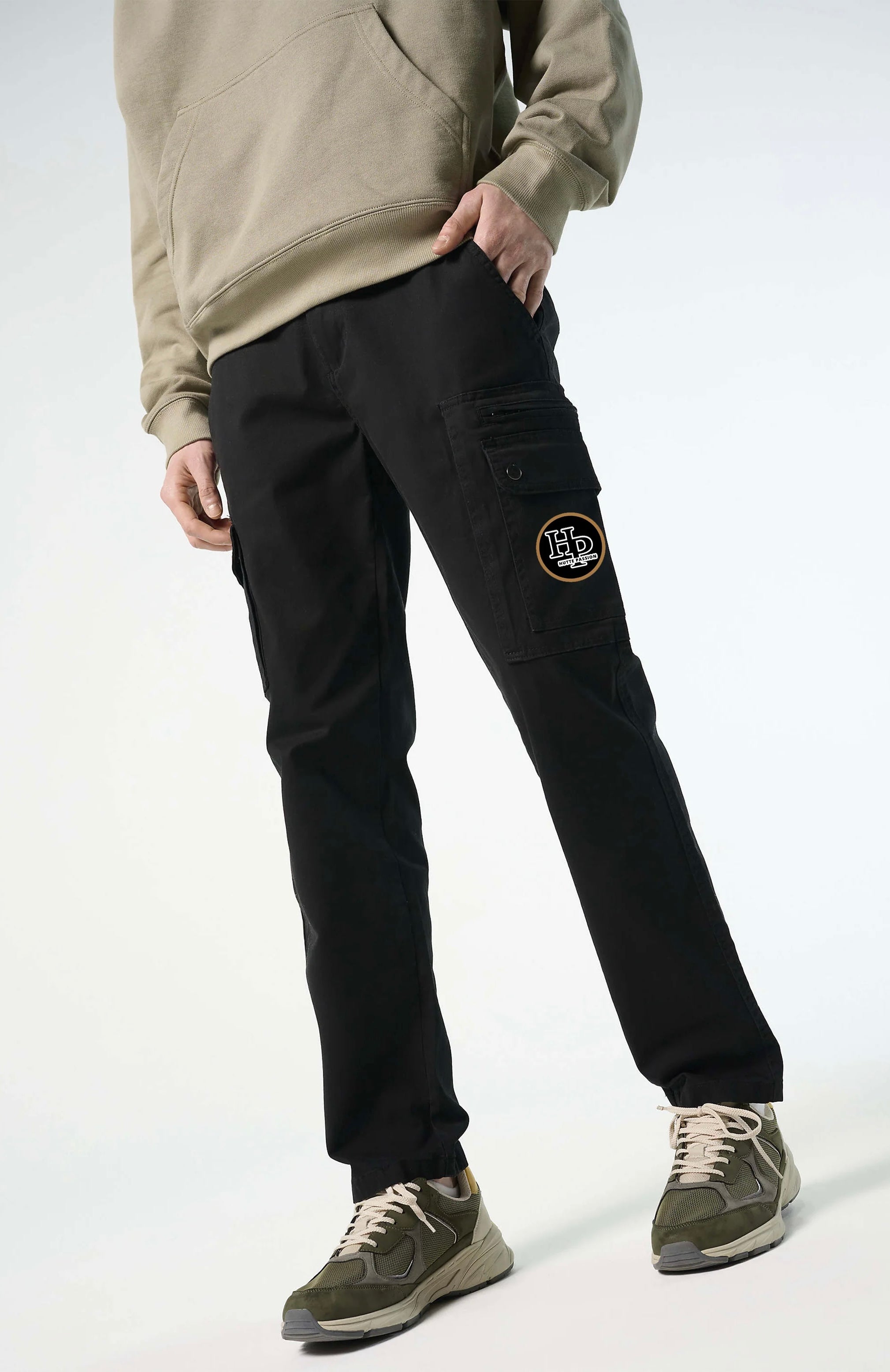 Pantalon cargo DOCKER broderie