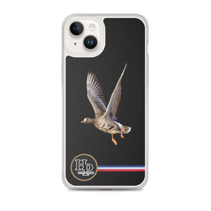 Collection carbone : Coque pour iPhone® Rieuse