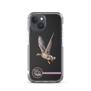 Collection carbone : Coque pour iPhone® Rieuse