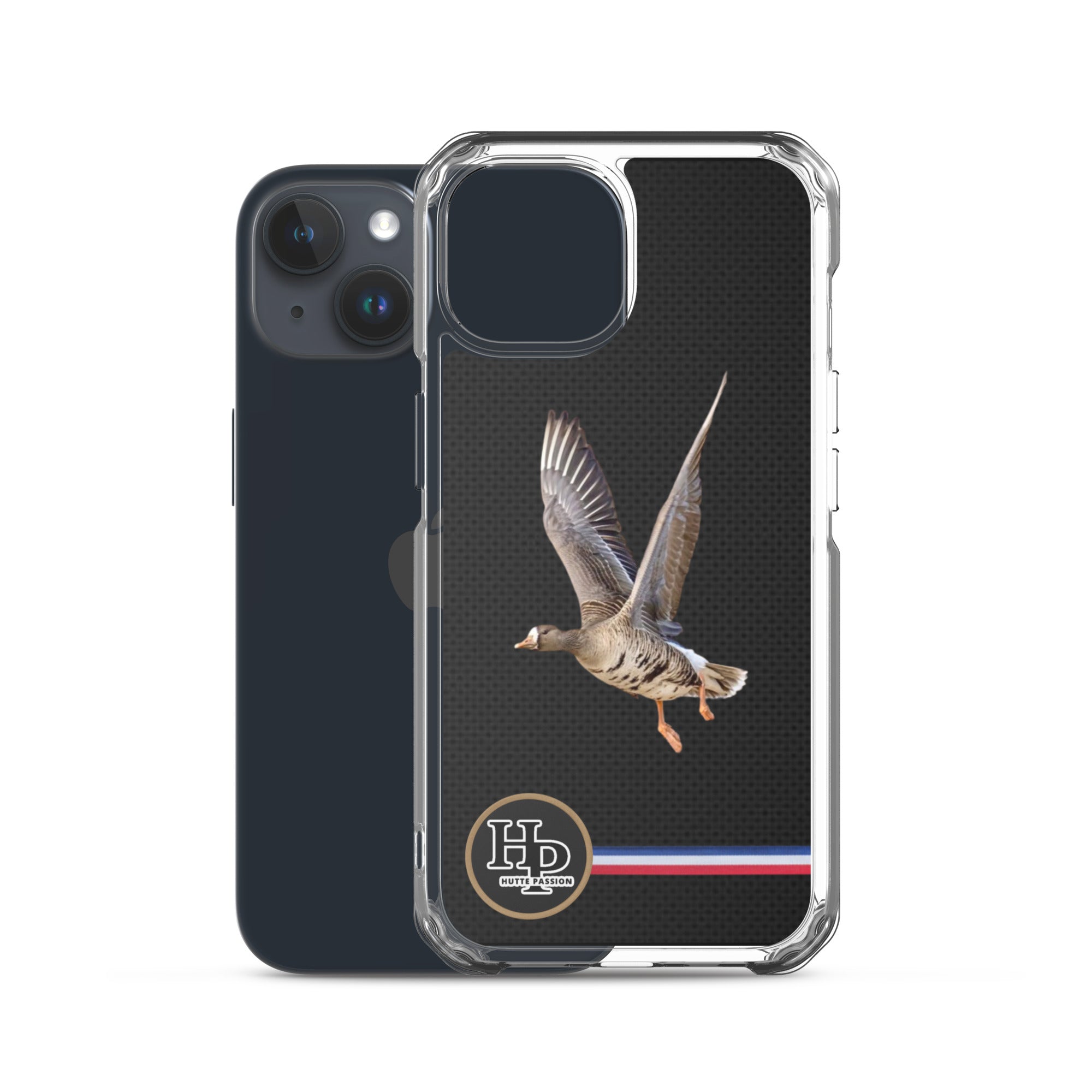 Collection carbone : Coque pour iPhone® Rieuse