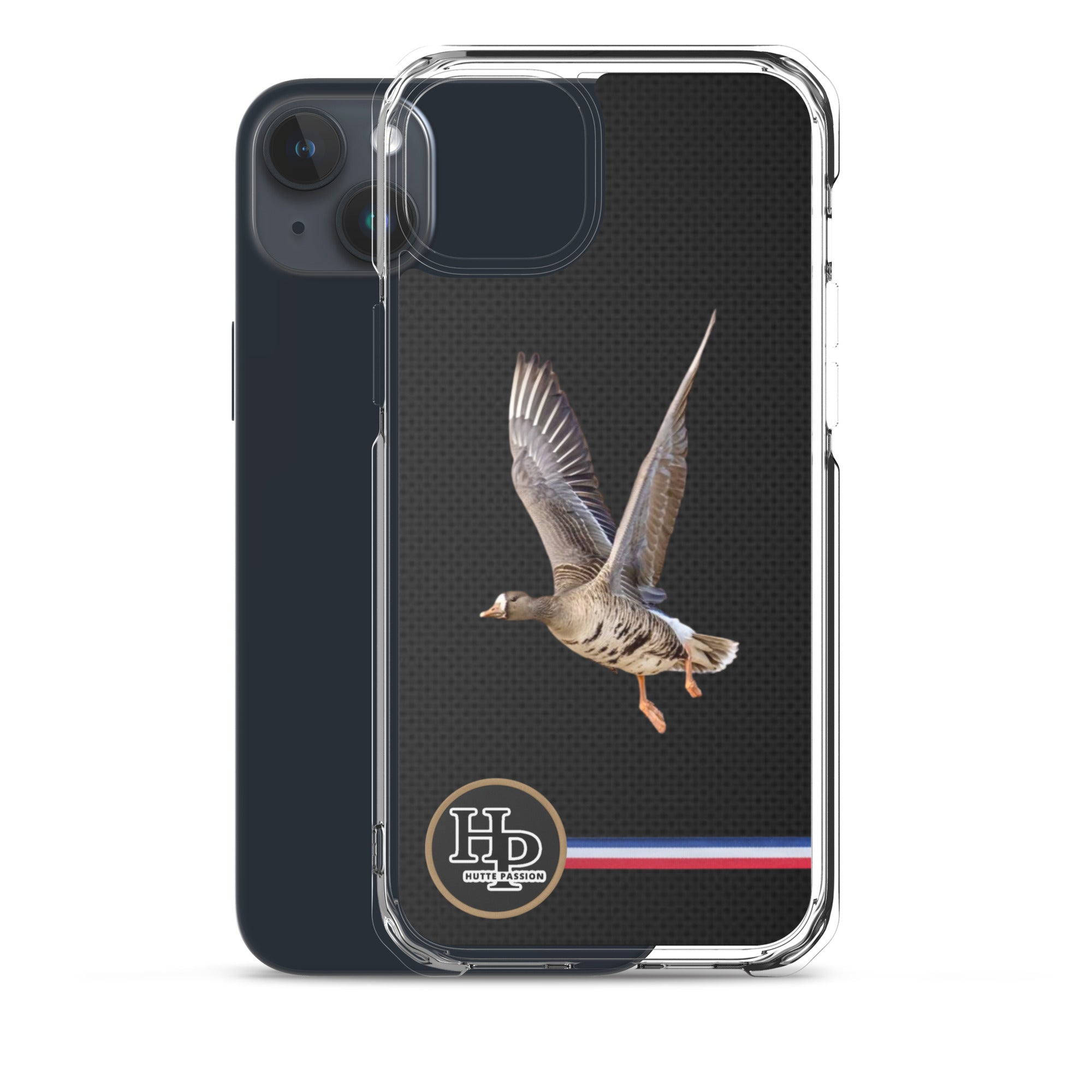 Collection carbone : Coque pour iPhone® Rieuse