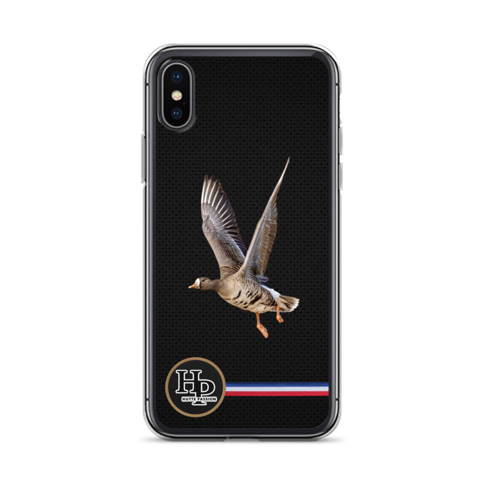 Collection carbone : Coque pour iPhone® Rieuse