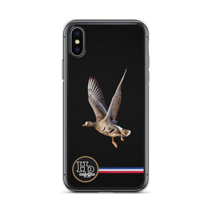Collection carbone : Coque pour iPhone® Rieuse