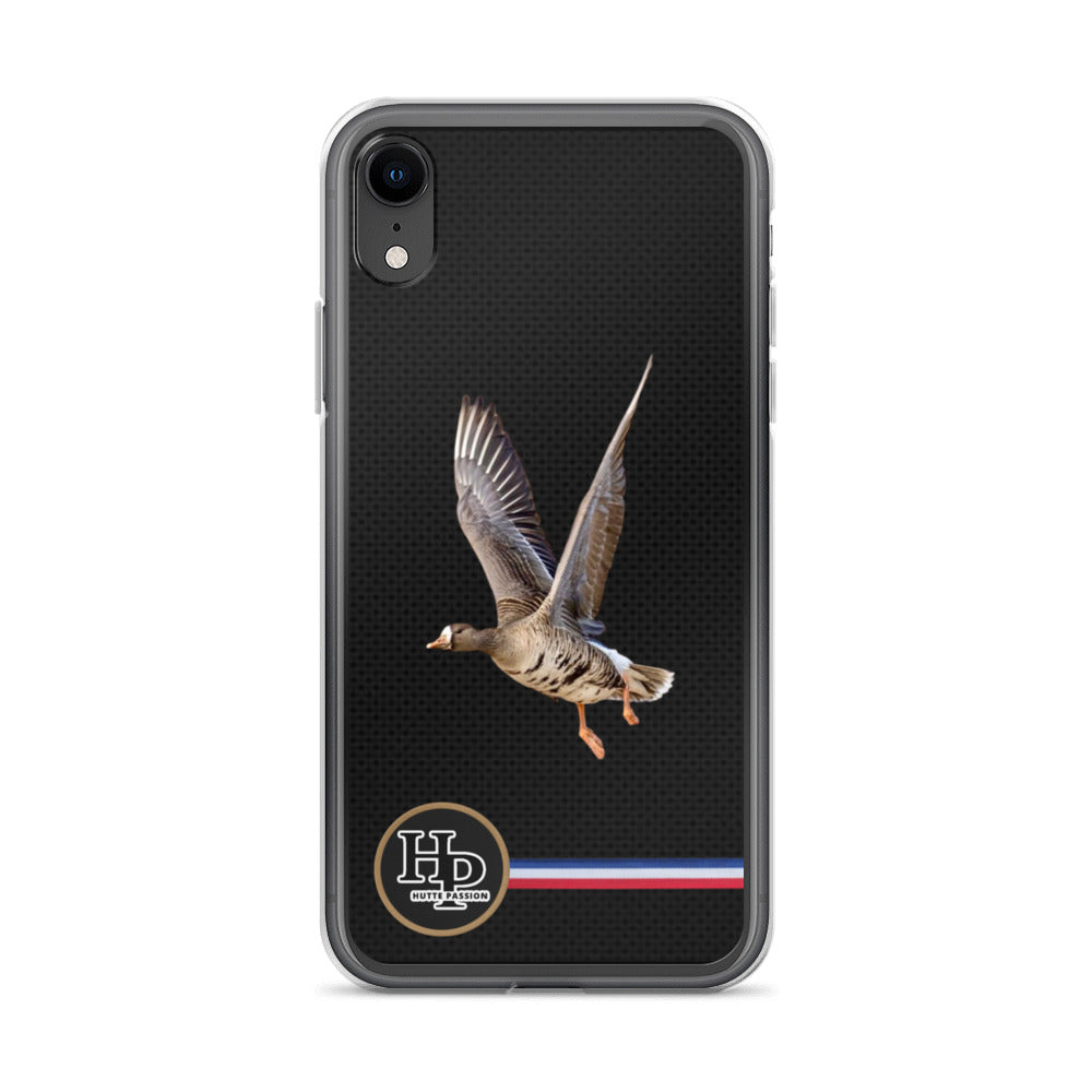 Collection carbone : Coque pour iPhone® Rieuse