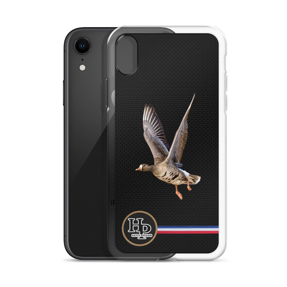 Collection carbone : Coque pour iPhone® Rieuse