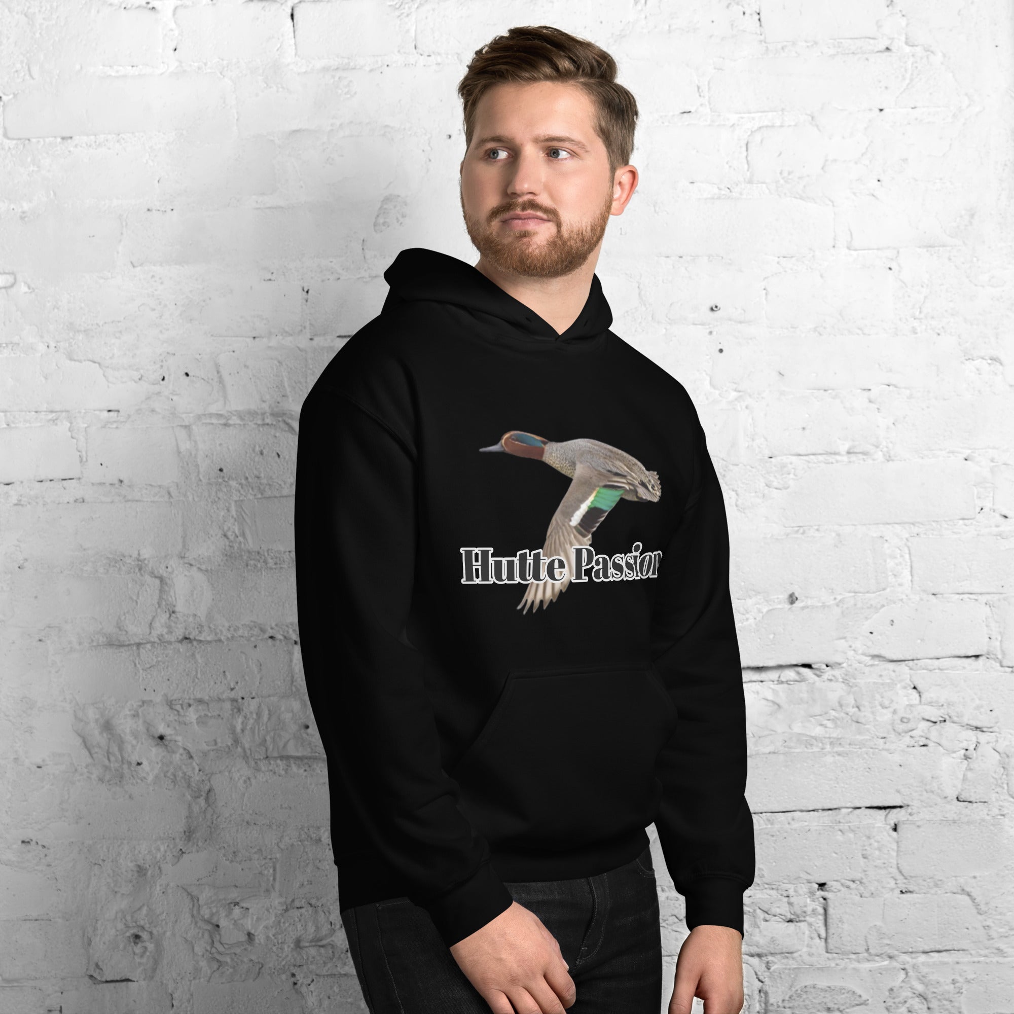 Sweat à capuche Sarcelle