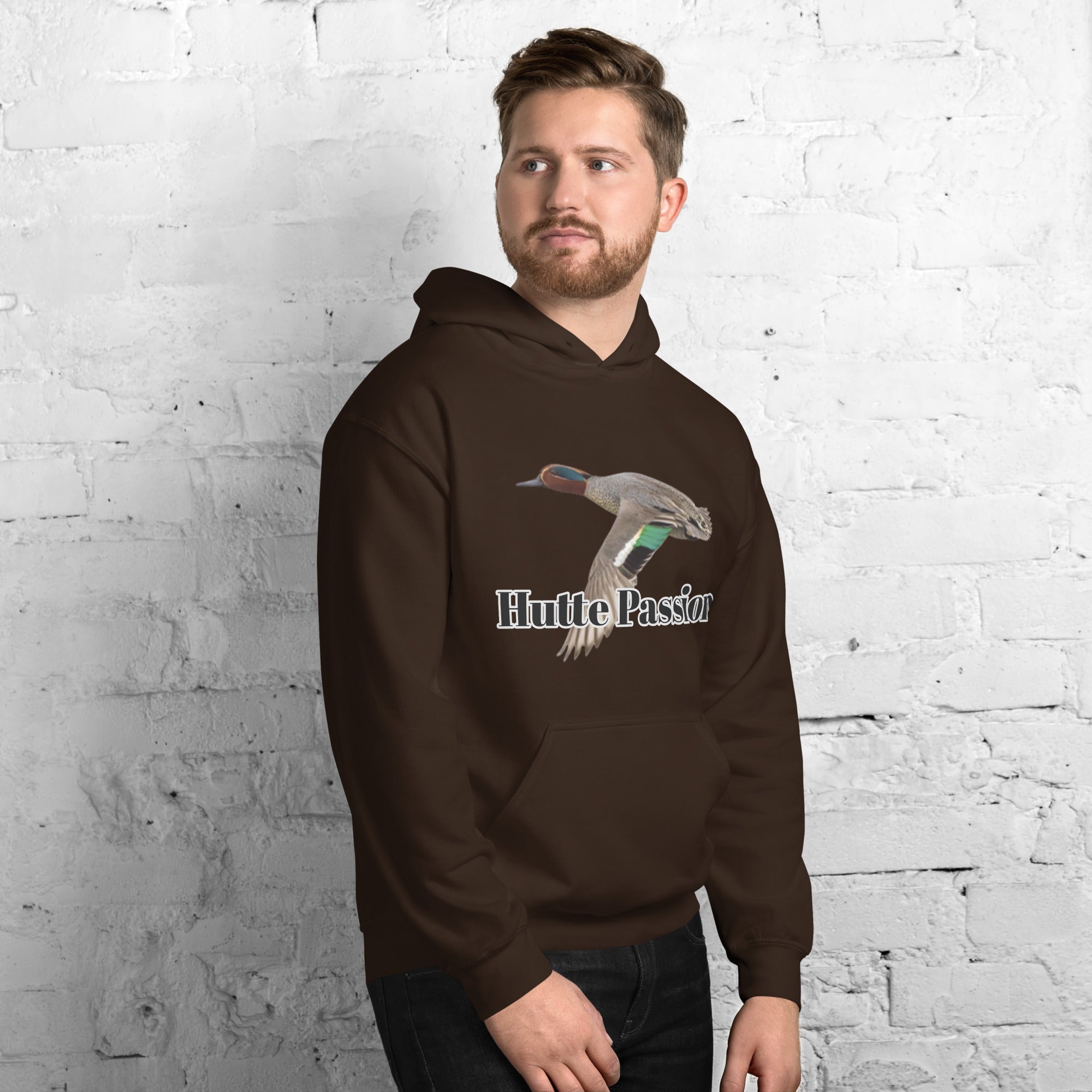 Sweat à capuche Sarcelle