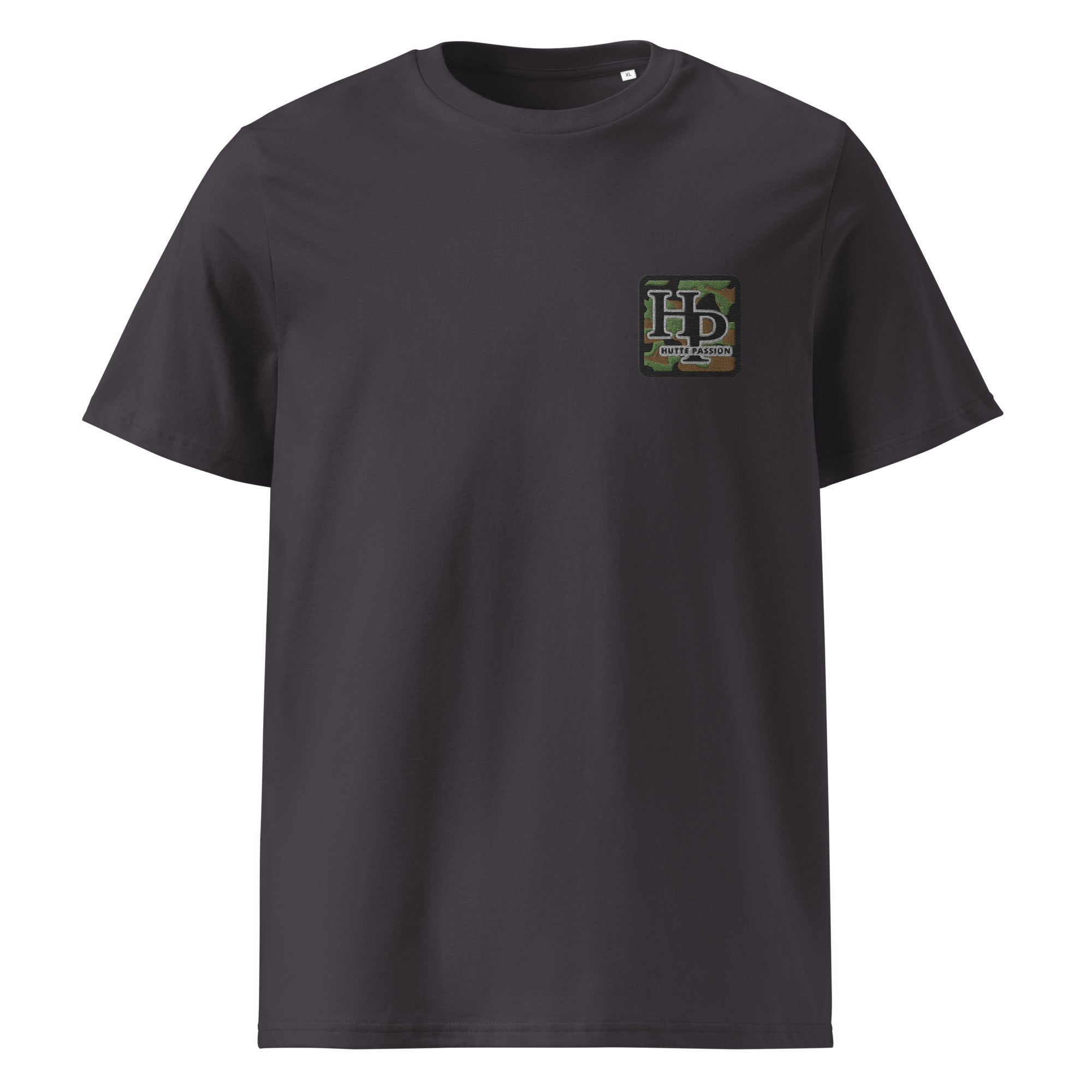 Collection Premium : T-shirt écusson broderie camouflage