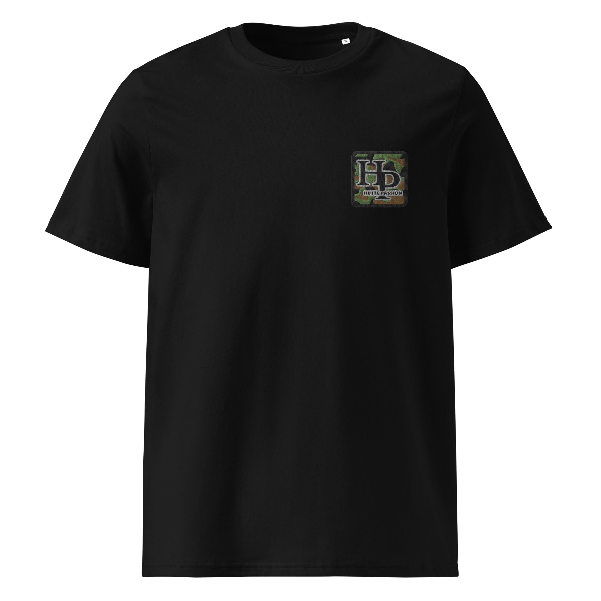 Collection Premium : T-shirt écusson broderie camouflage