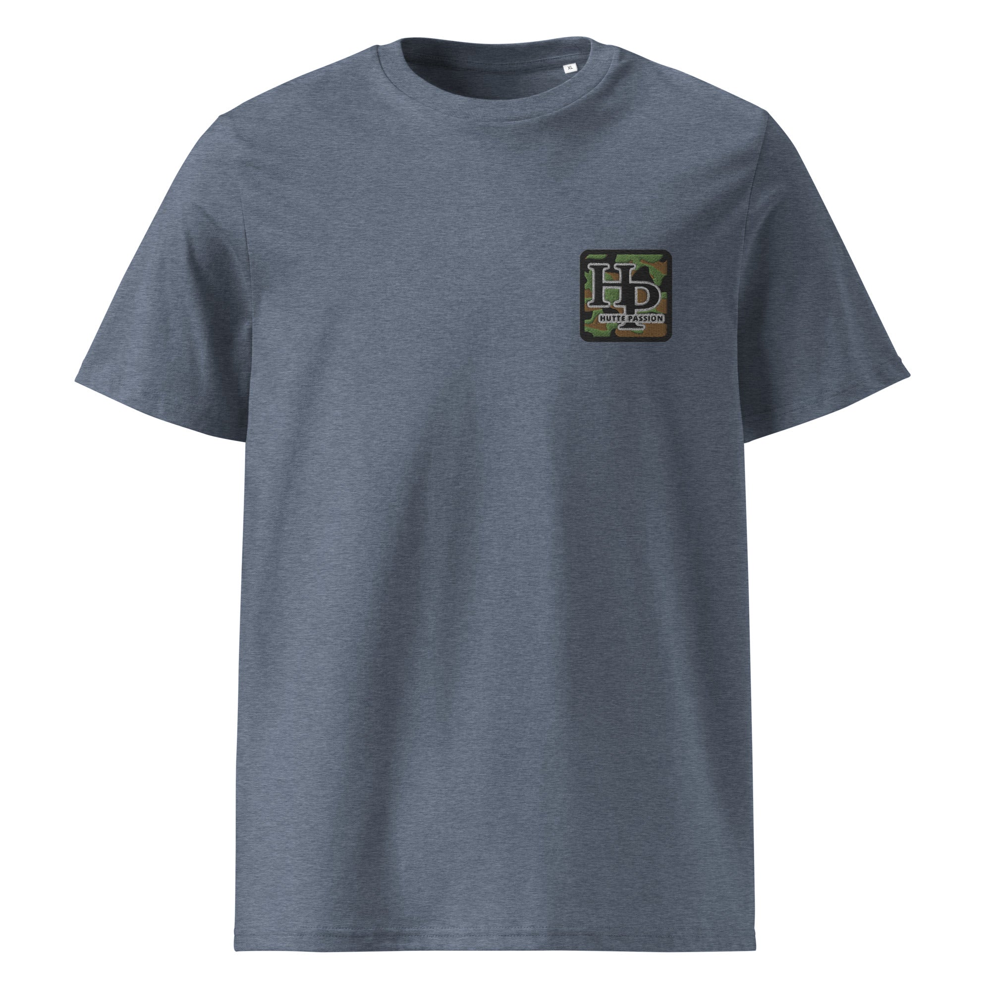 Collection Premium : T-shirt écusson broderie camouflage