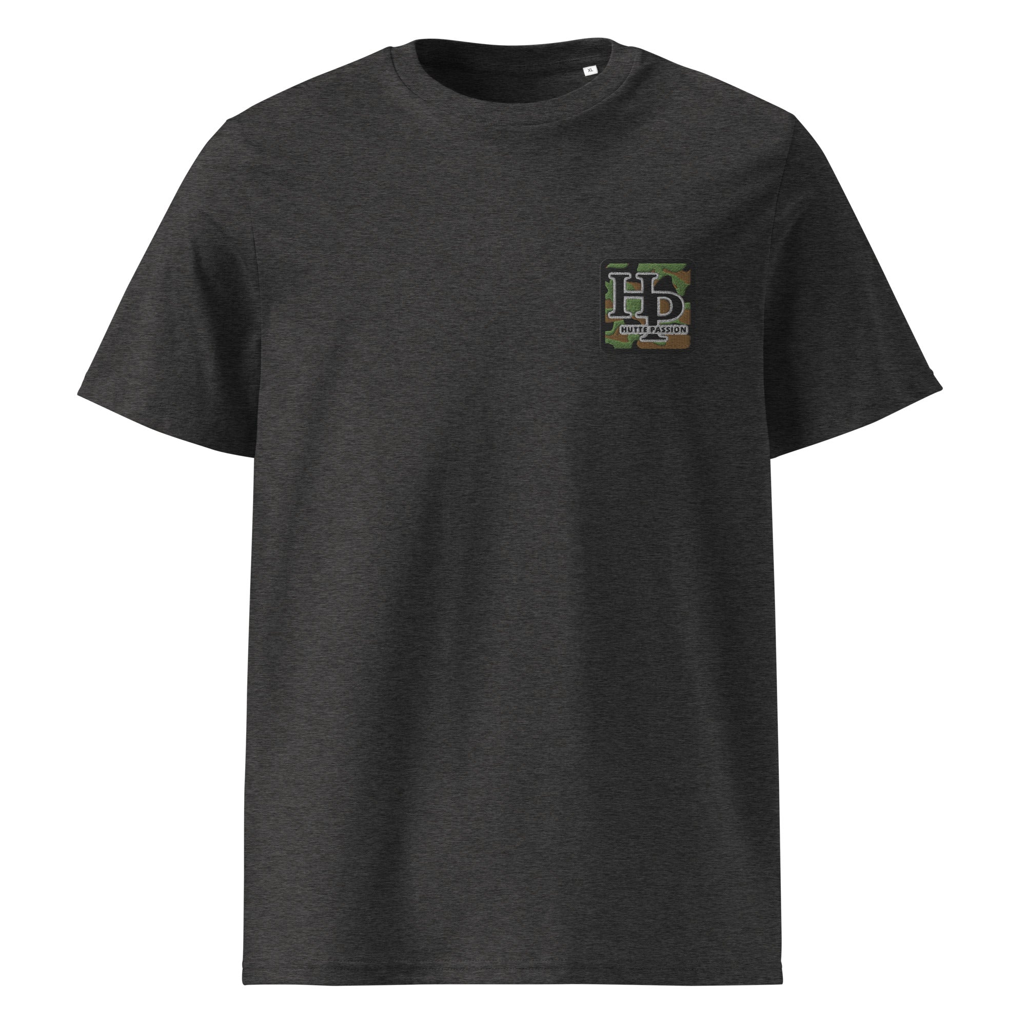 Collection Premium : T-shirt écusson broderie camouflage