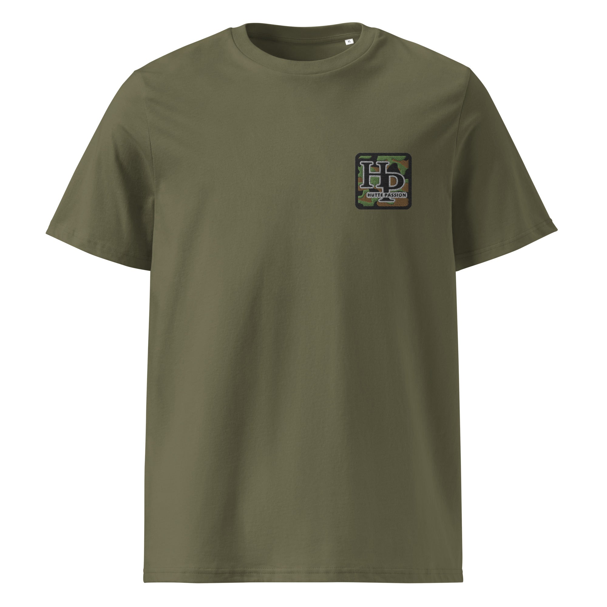 Collection Premium : T-shirt écusson broderie camouflage