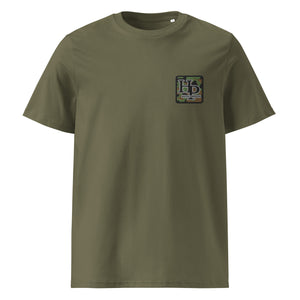 Collection Premium : T-shirt écusson broderie camouflage