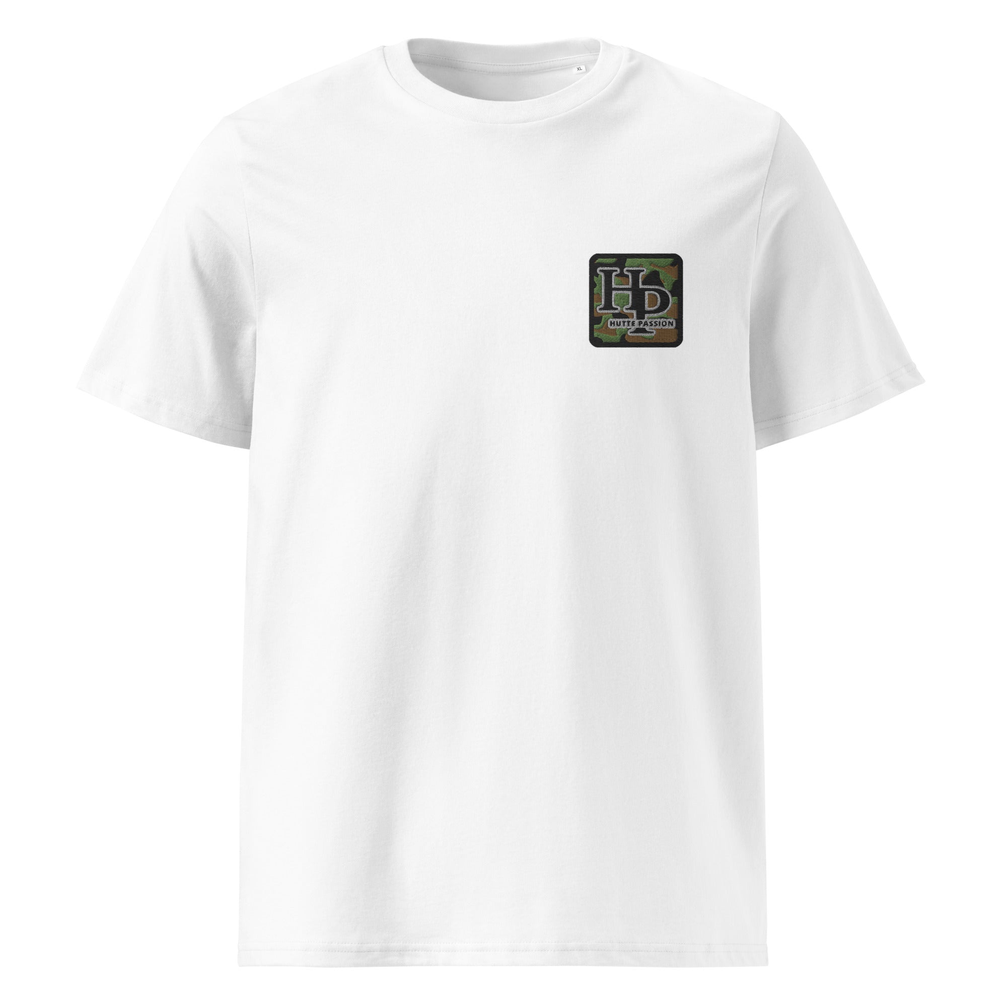Collection Premium : T-shirt écusson broderie camouflage