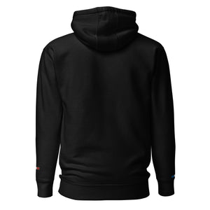 Collection Premium : Sweat à Capuche broderie écusson plus poignet