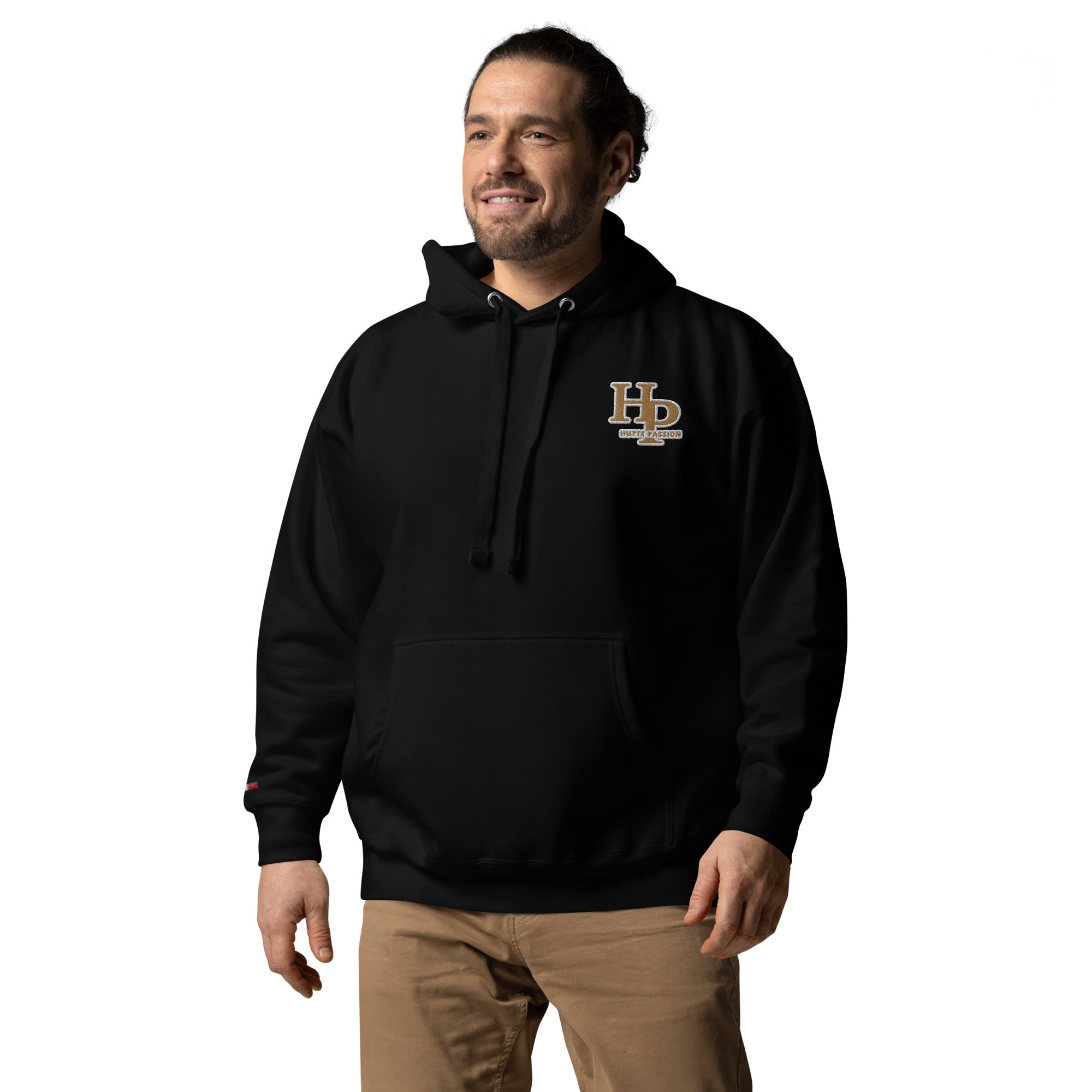Collection Premium : Sweat à Capuche broderie plus poignet