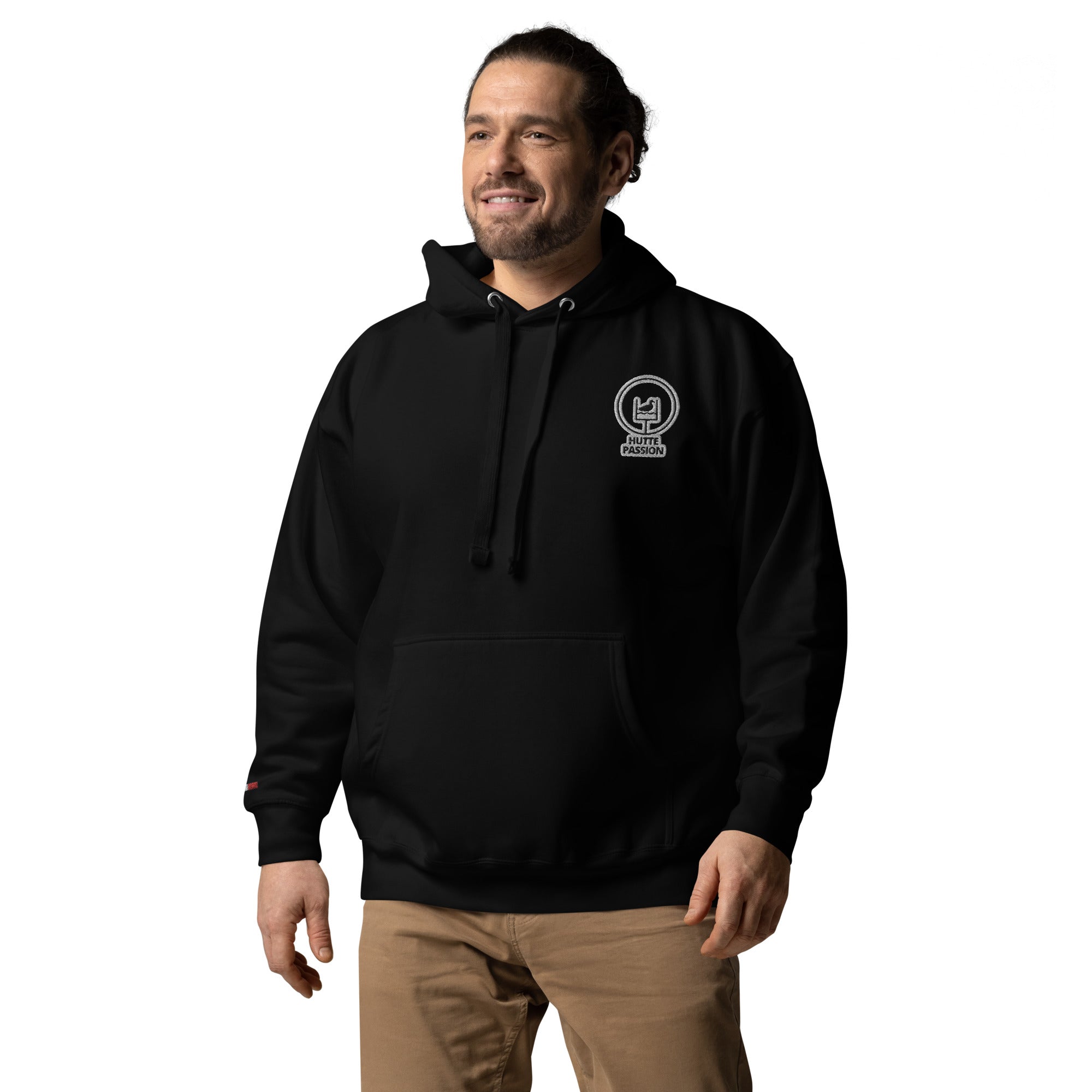 Collection Premium : Sweat à Capuche broderie plus poignet