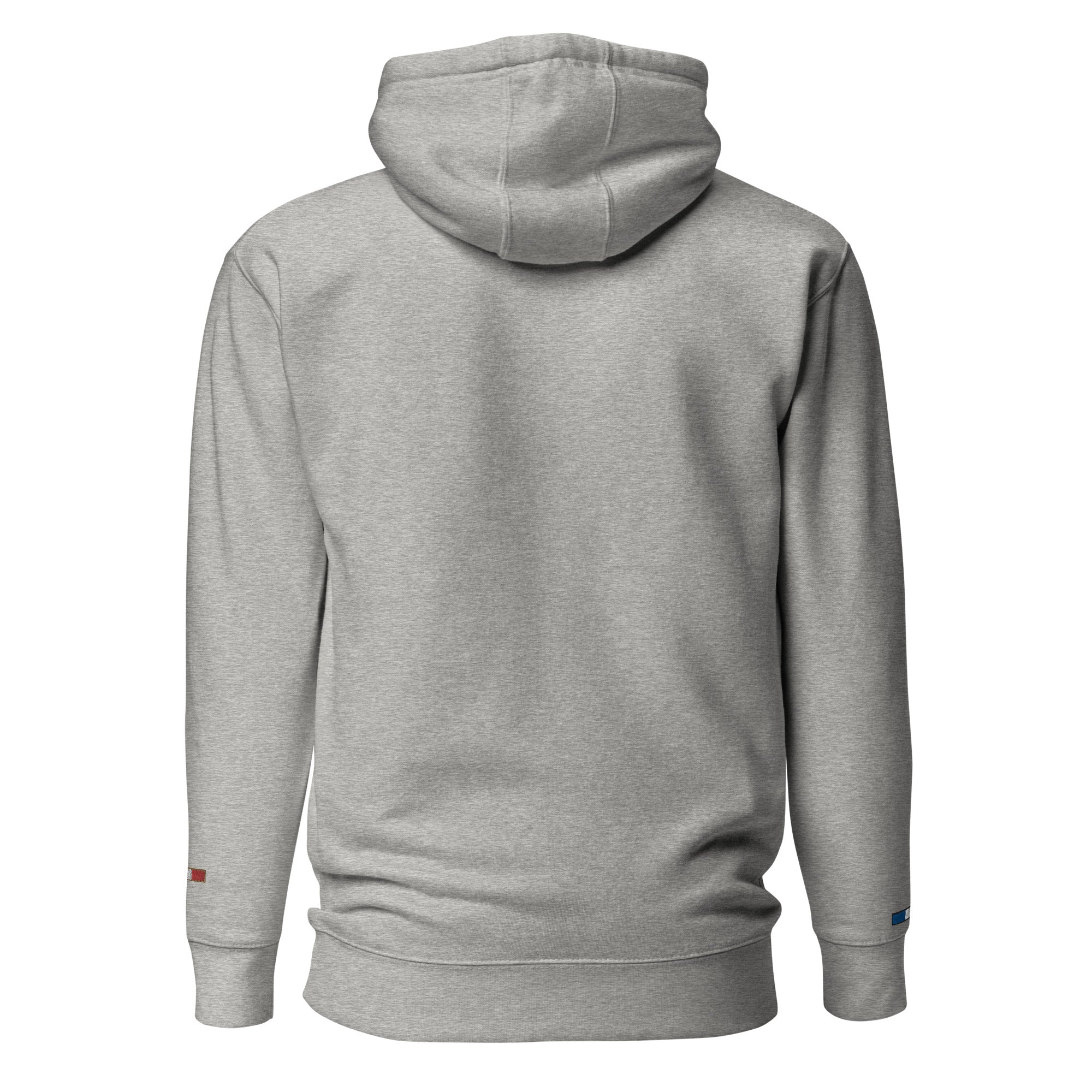 Collection Premium : Sweat à Capuche broderie écusson plus poignet