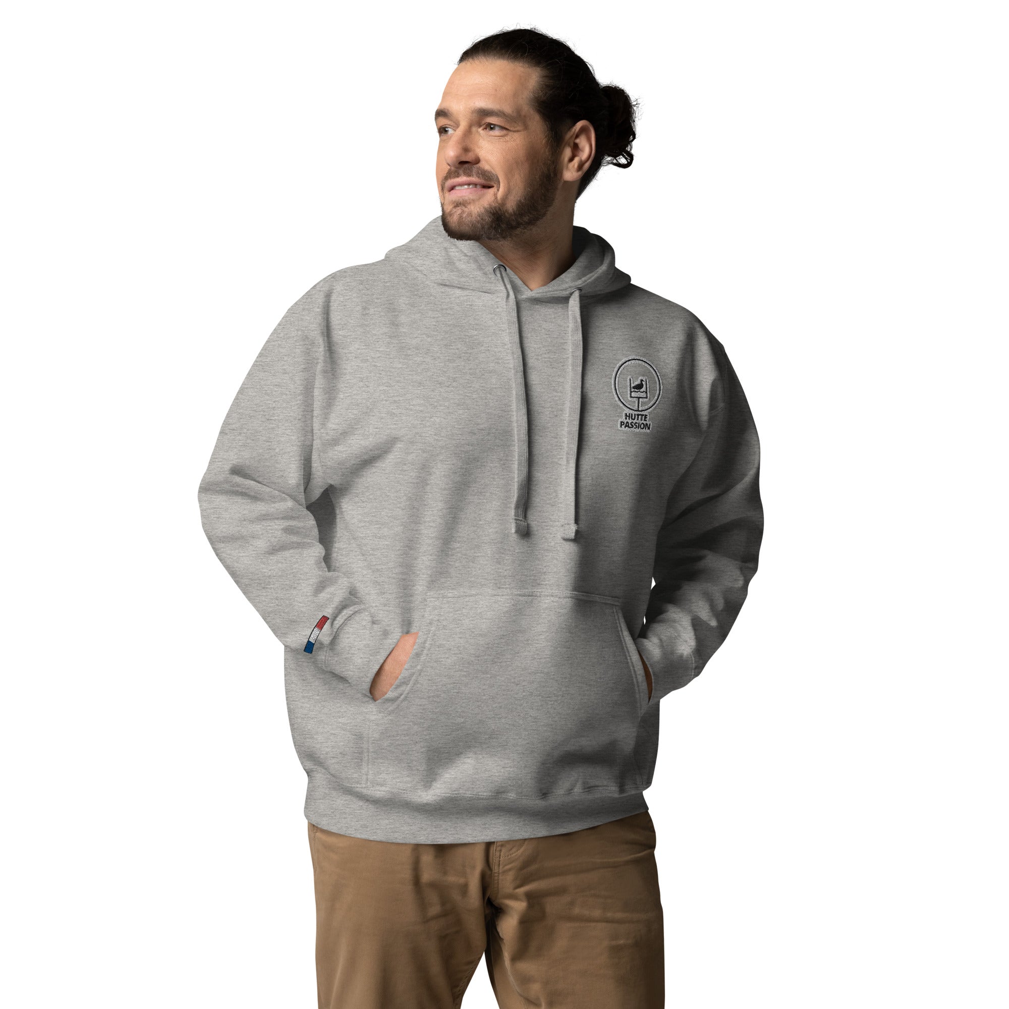 Collection Premium : Sweat à Capuche broderie plus poignet