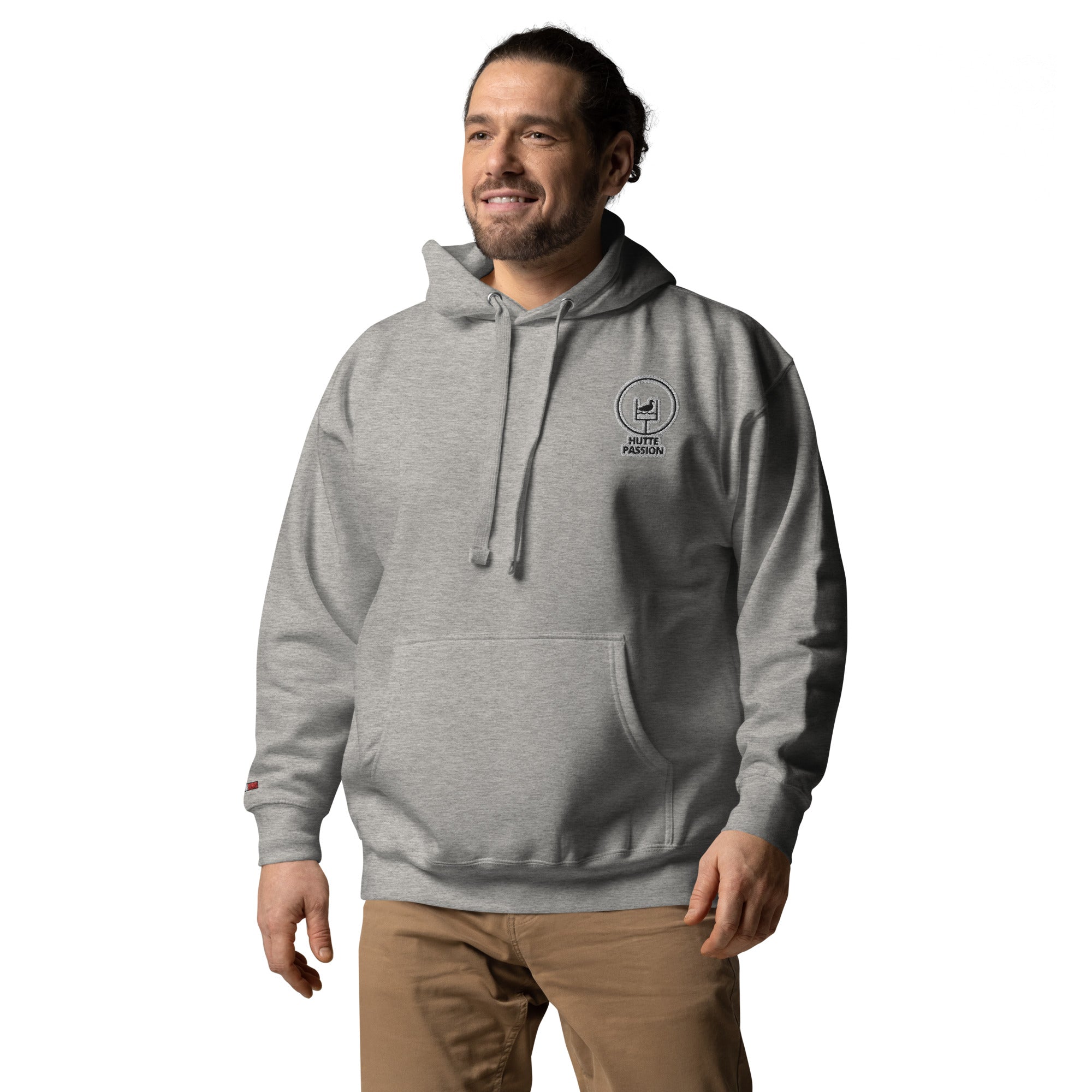 Collection Premium : Sweat à Capuche broderie plus poignet