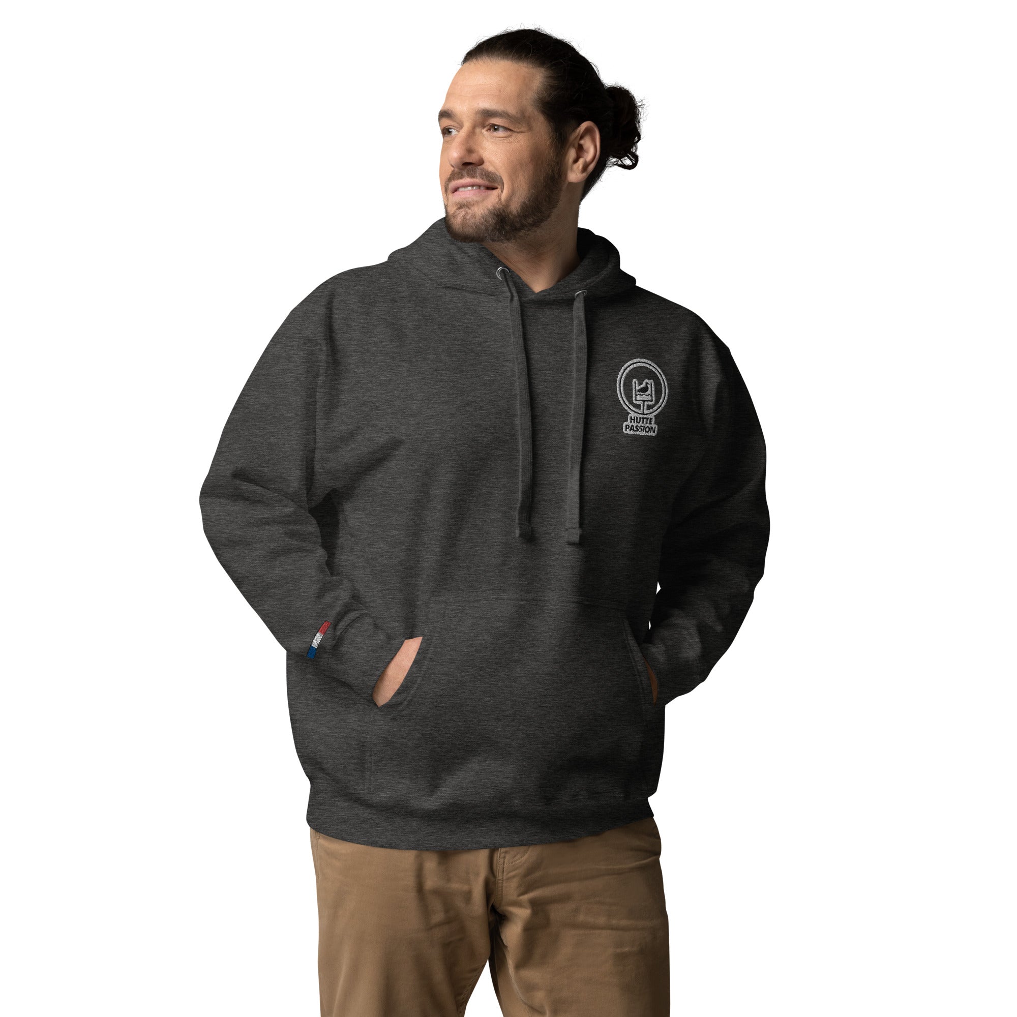 Collection Premium : Sweat à Capuche broderie plus poignet