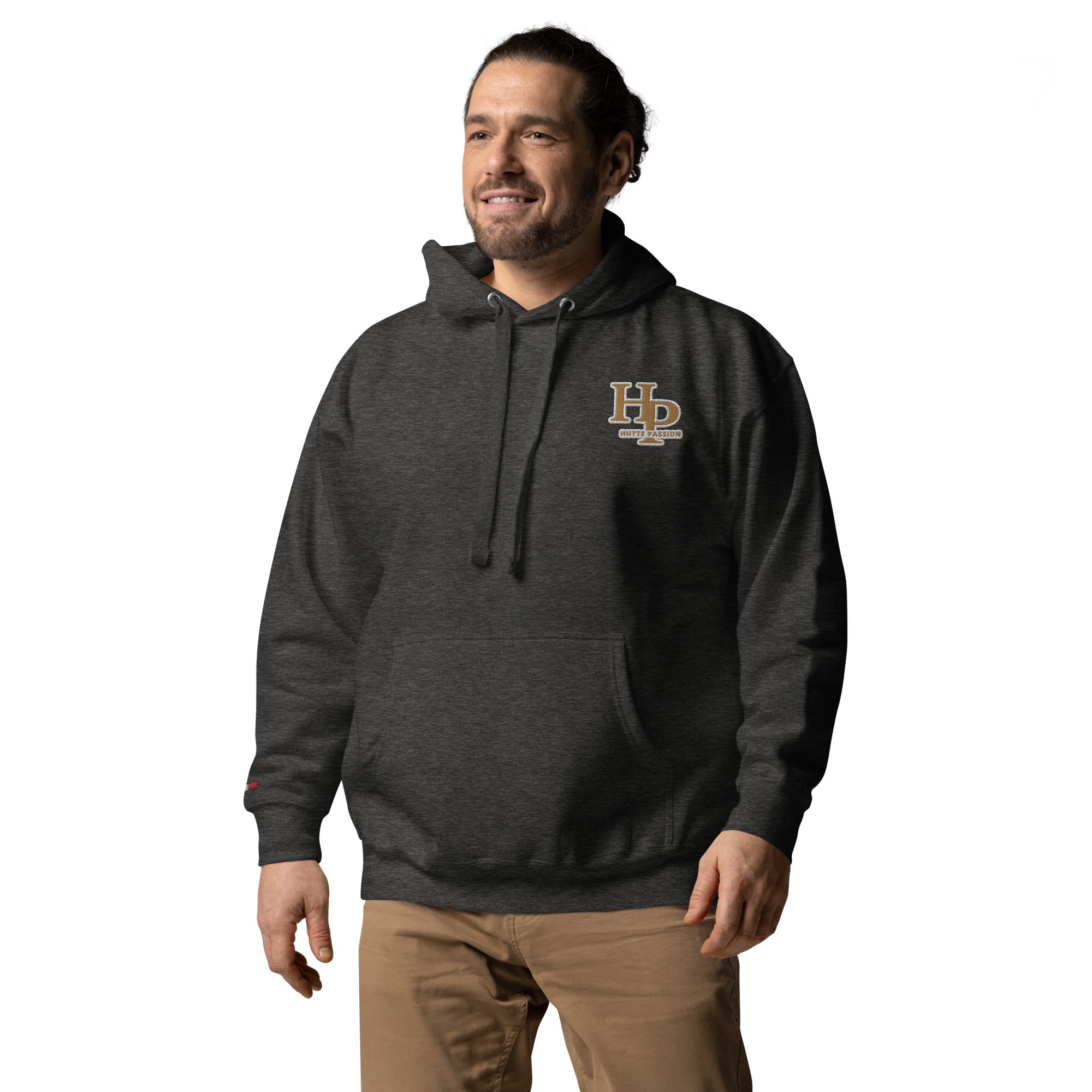 Collection Premium : Sweat à Capuche broderie plus poignet