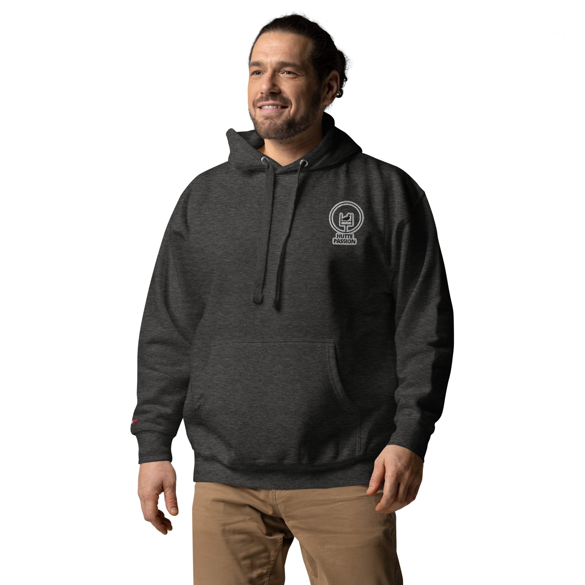 Collection Premium : Sweat à Capuche broderie plus poignet