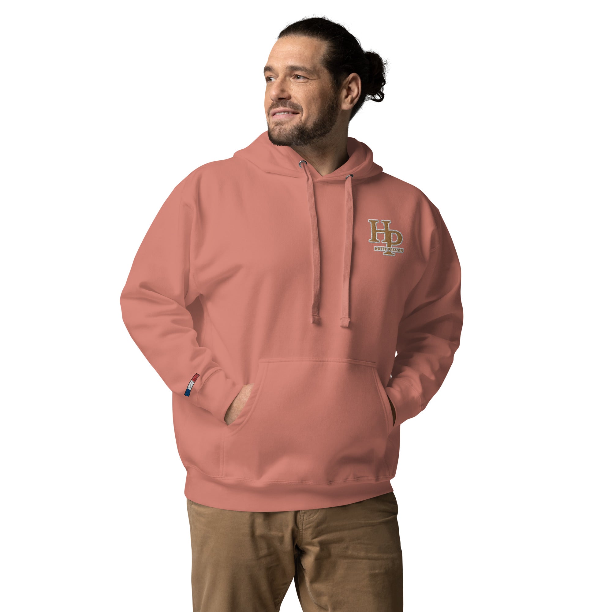 Collection Premium : Sweat à Capuche broderie plus poignet