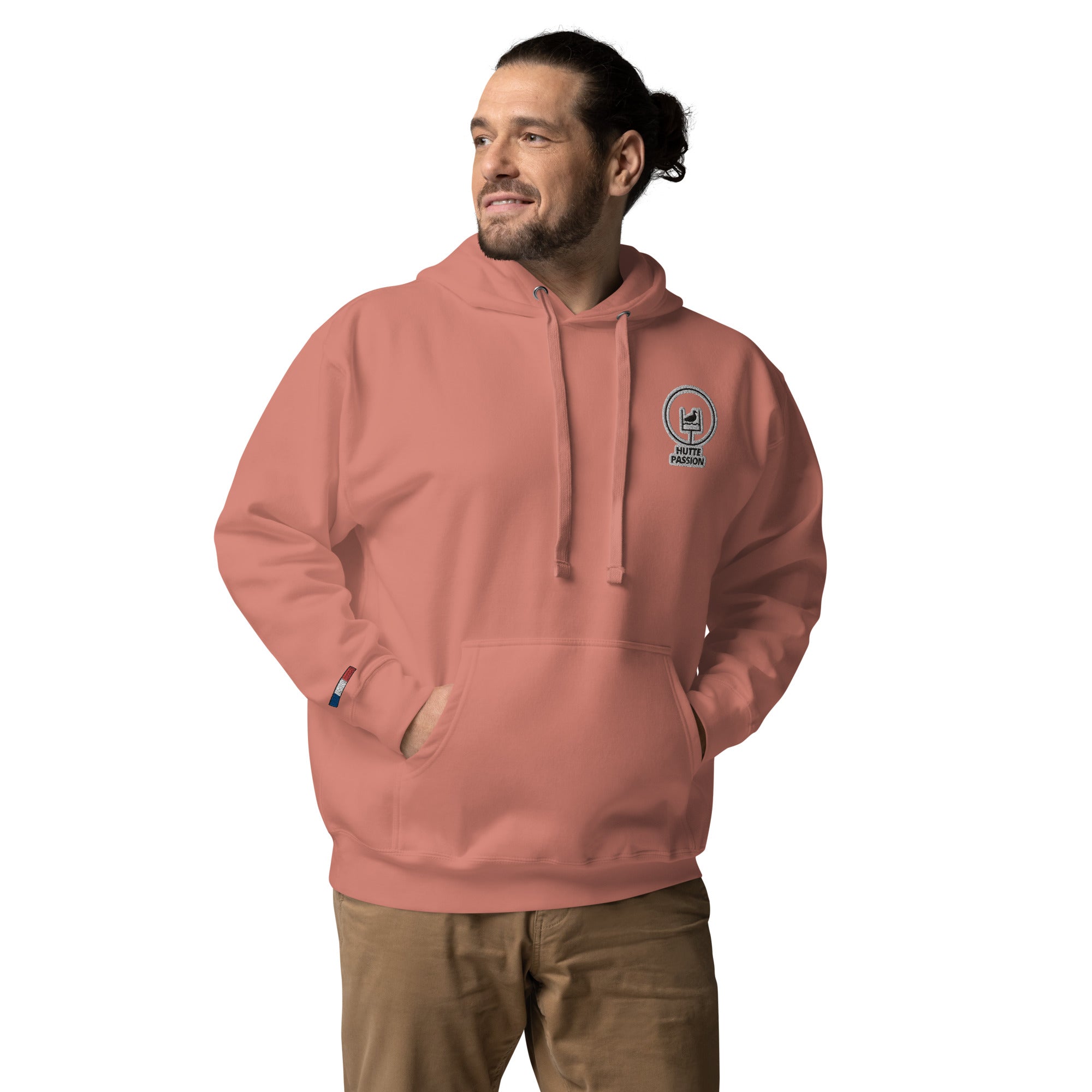 Collection Premium : Sweat à Capuche broderie plus poignet