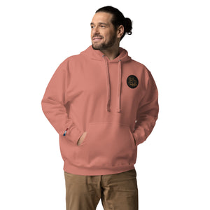 Collection Premium Ecusson : Sweat à Capuche broderie plus poignet