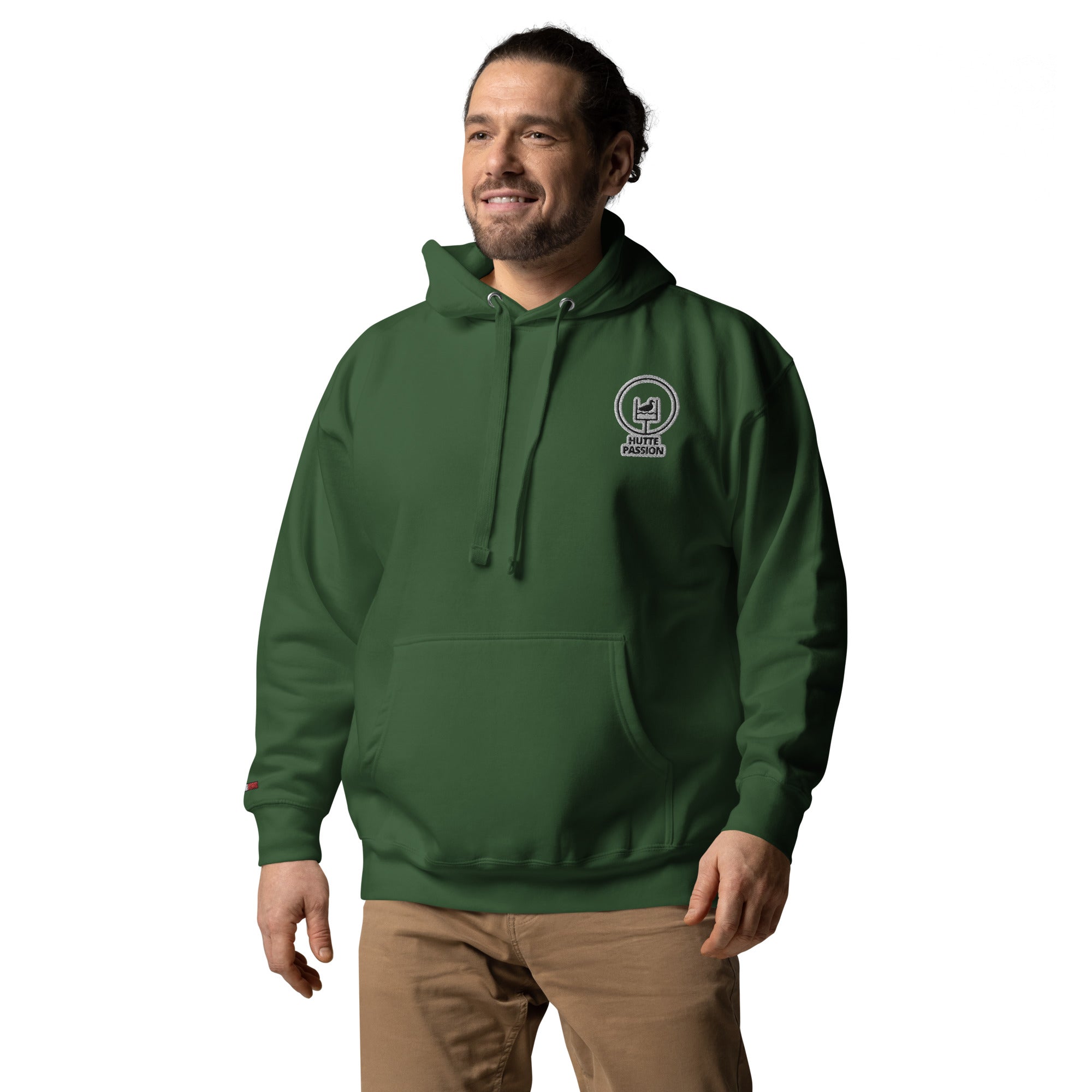 Collection Premium : Sweat à Capuche broderie plus poignet