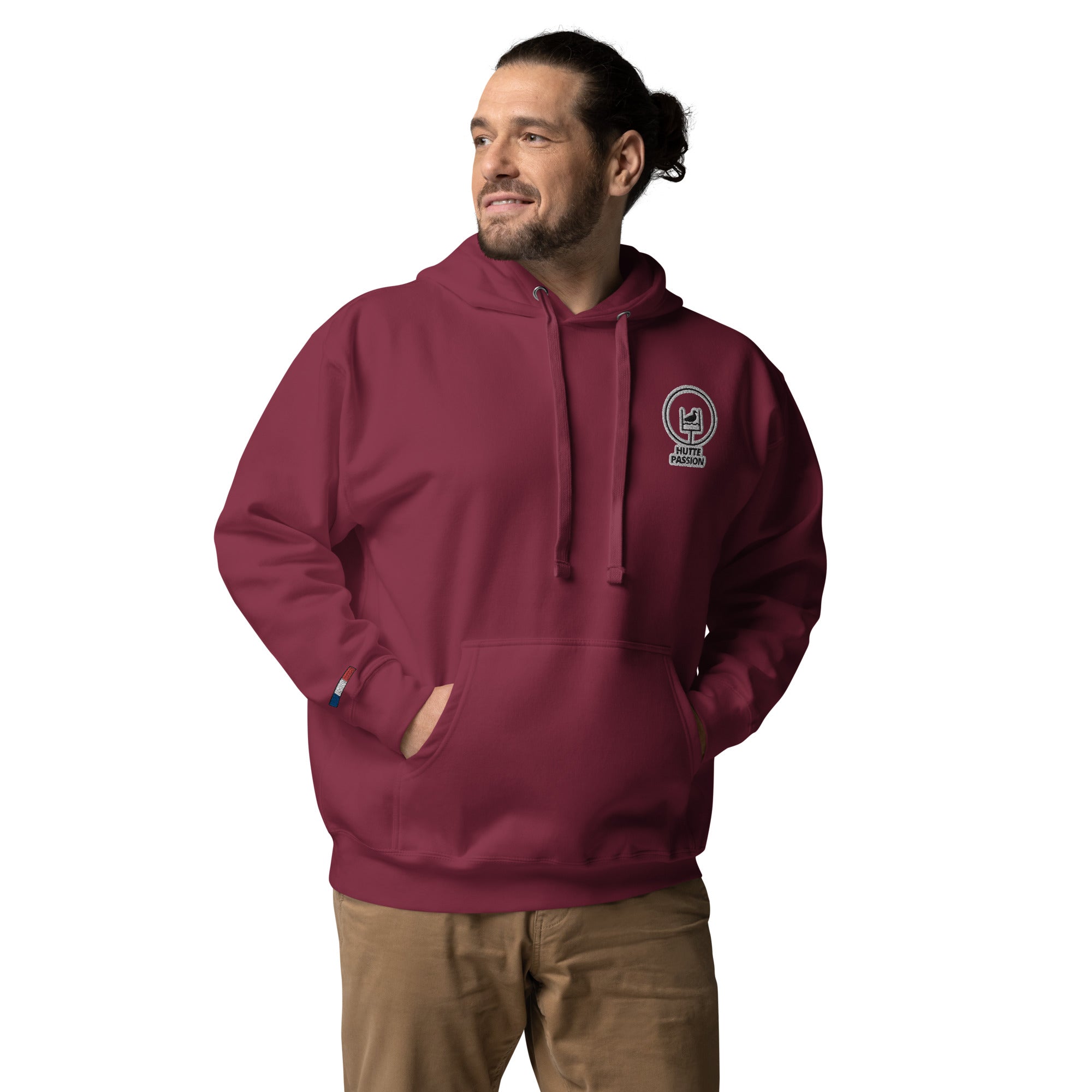 Collection Premium : Sweat à Capuche broderie plus poignet