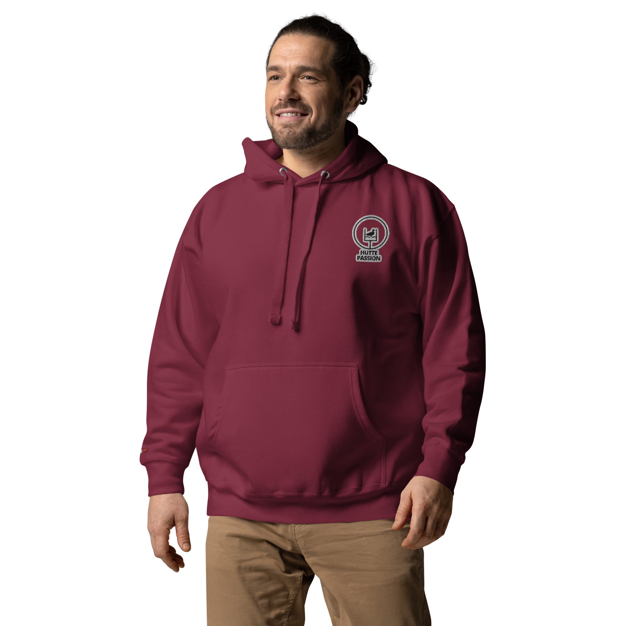 Collection Premium : Sweat à Capuche broderie plus poignet