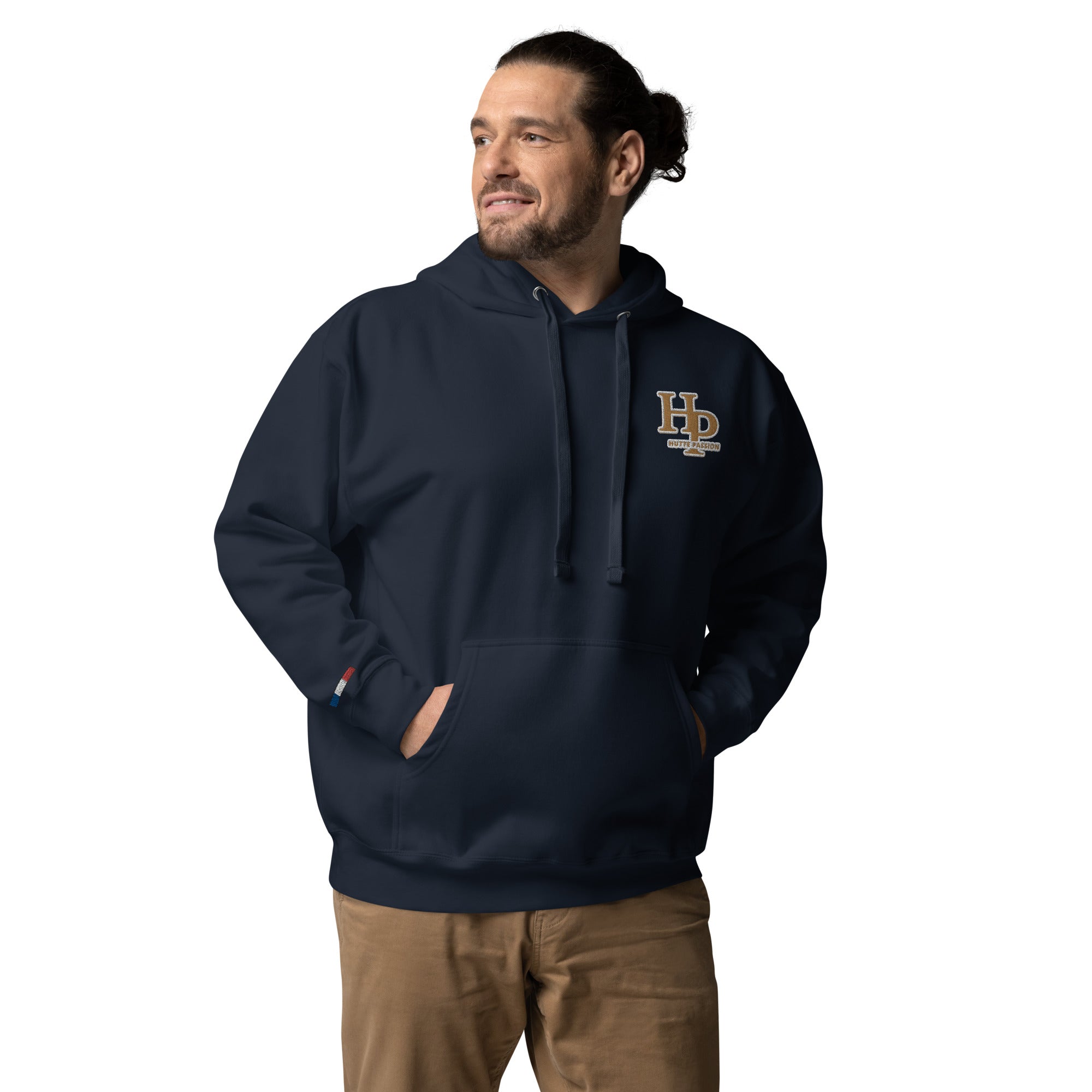 Collection Premium : Sweat à Capuche broderie plus poignet