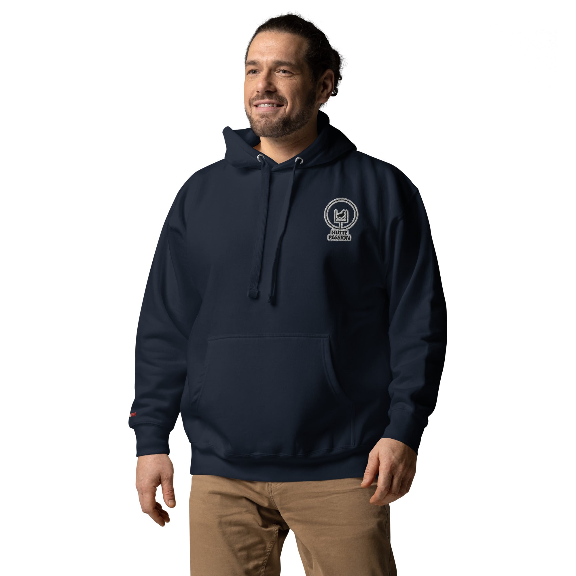 Collection Premium : Sweat à Capuche broderie plus poignet