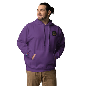 Collection Premium Ecusson : Sweat à Capuche broderie plus poignet