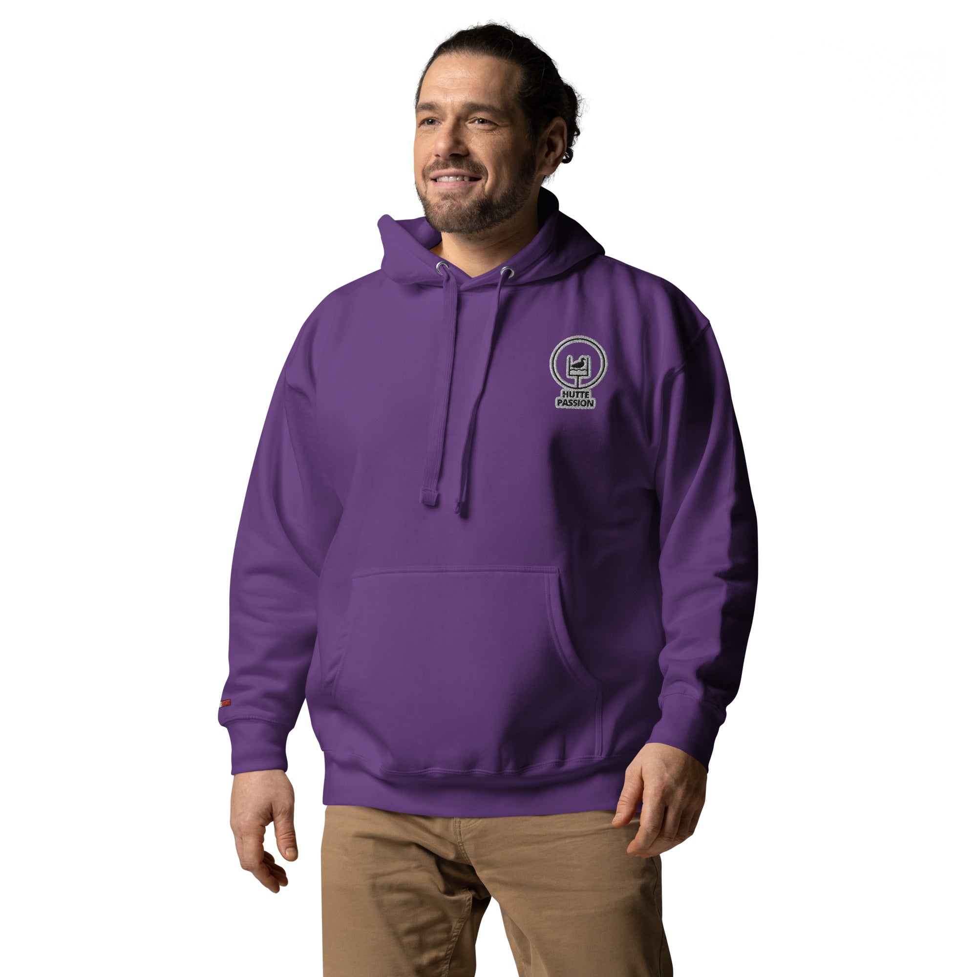 Collection Premium : Sweat à Capuche broderie plus poignet