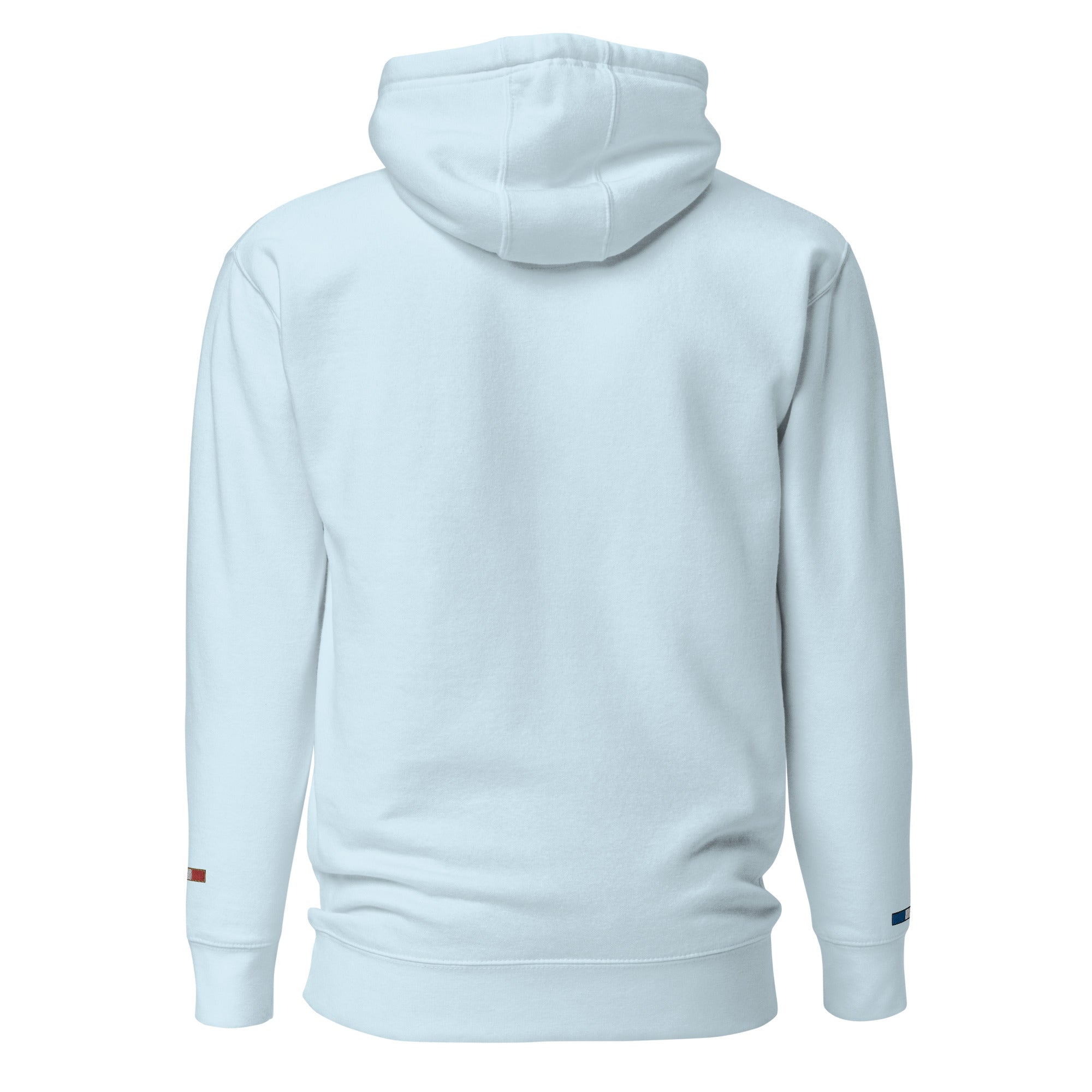 Collection Premium : Sweat à Capuche broderie écusson plus poignet