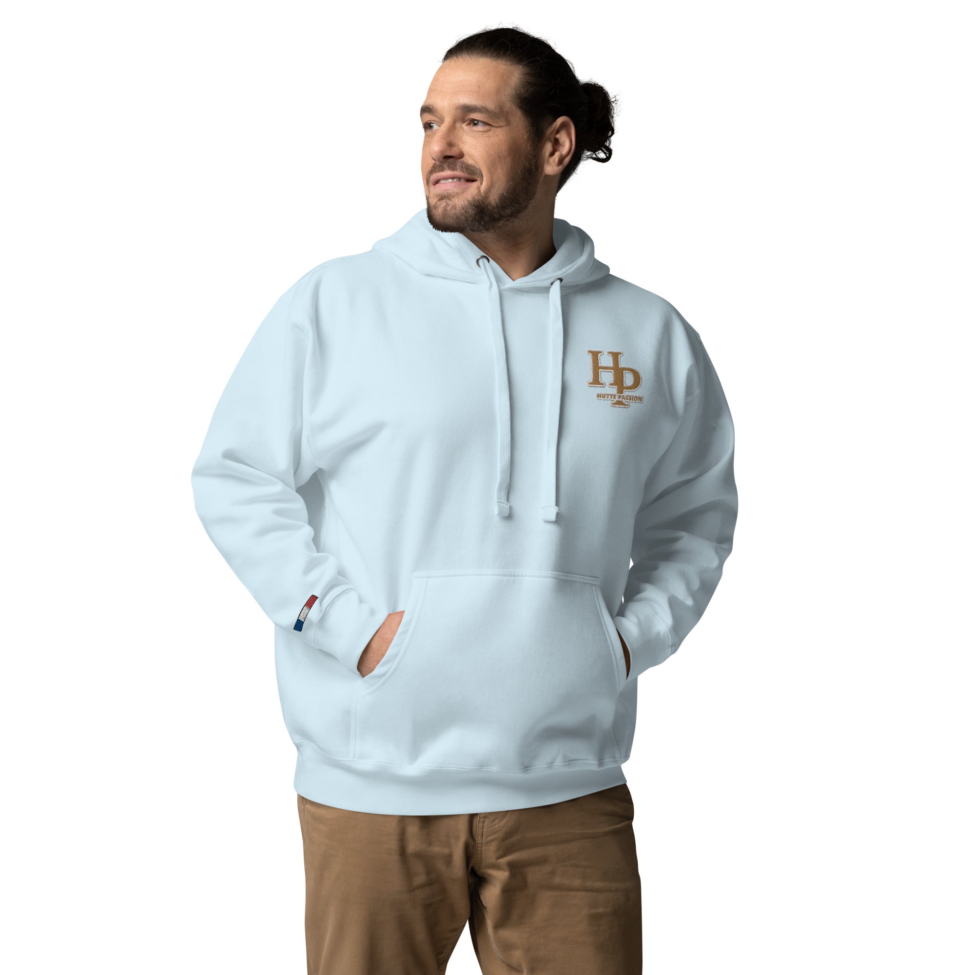 Collection Premium : Sweat à Capuche broderie plus poignet
