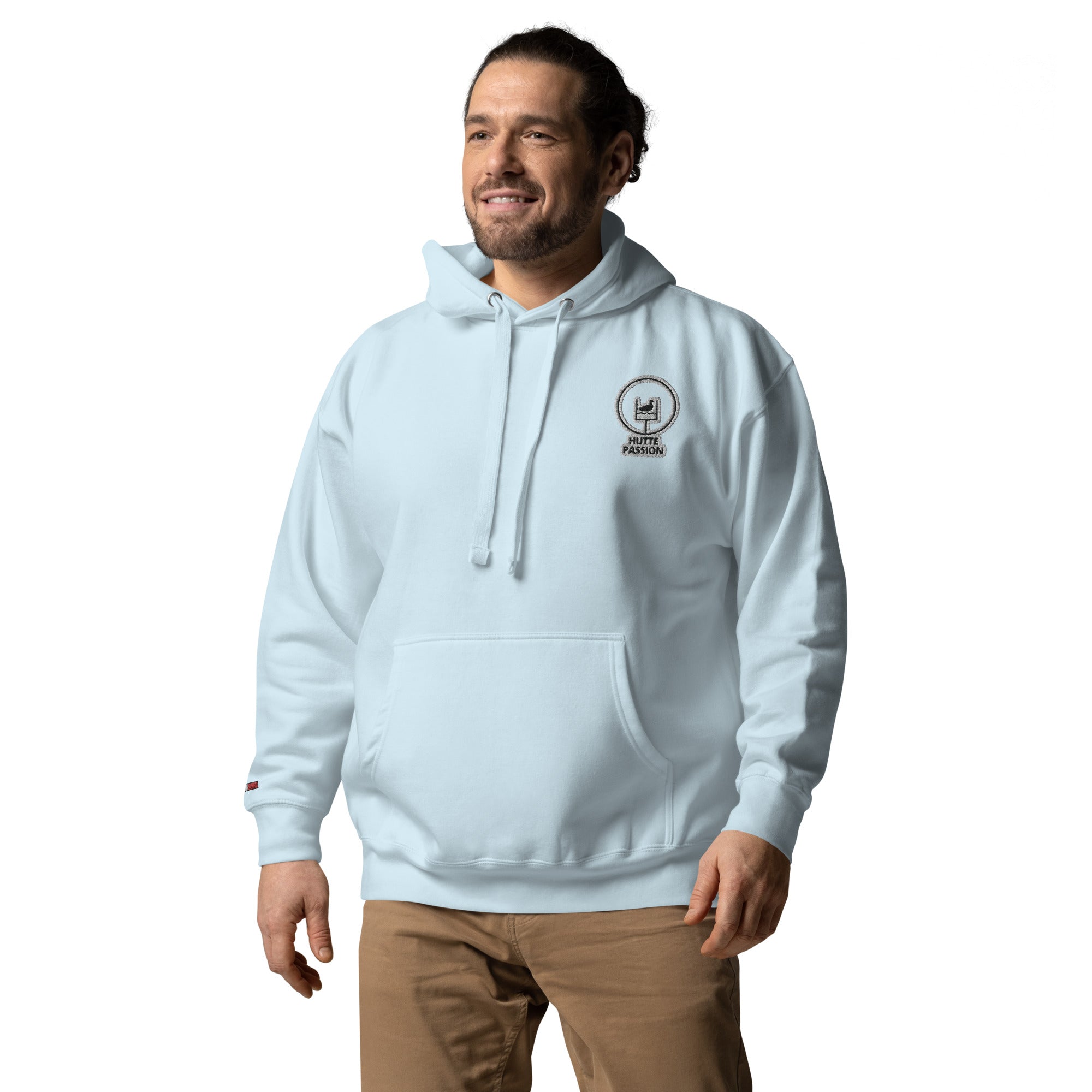 Collection Premium : Sweat à Capuche broderie plus poignet