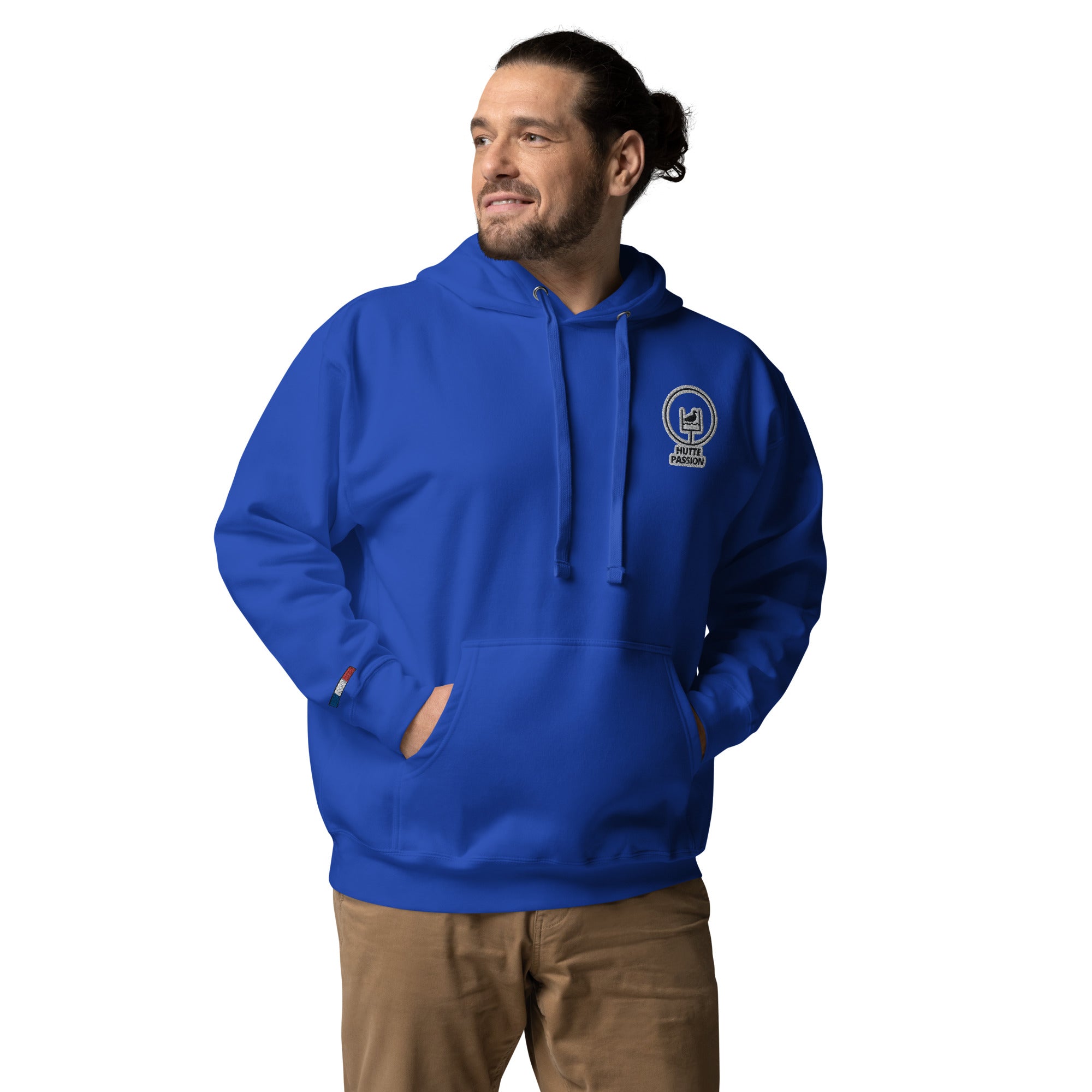 Collection Premium : Sweat à Capuche broderie plus poignet