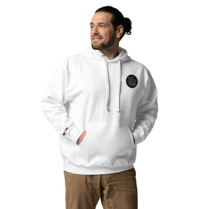 Collection Premium Ecusson : Sweat à Capuche broderie plus poignet