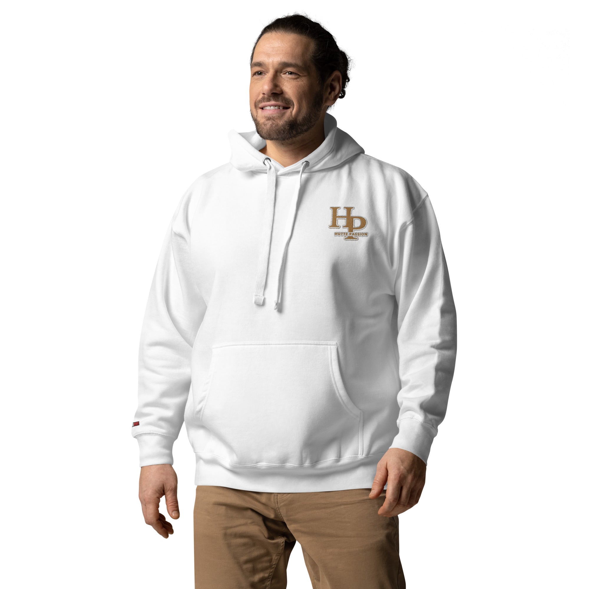 Collection Premium : Sweat à Capuche broderie plus poignet