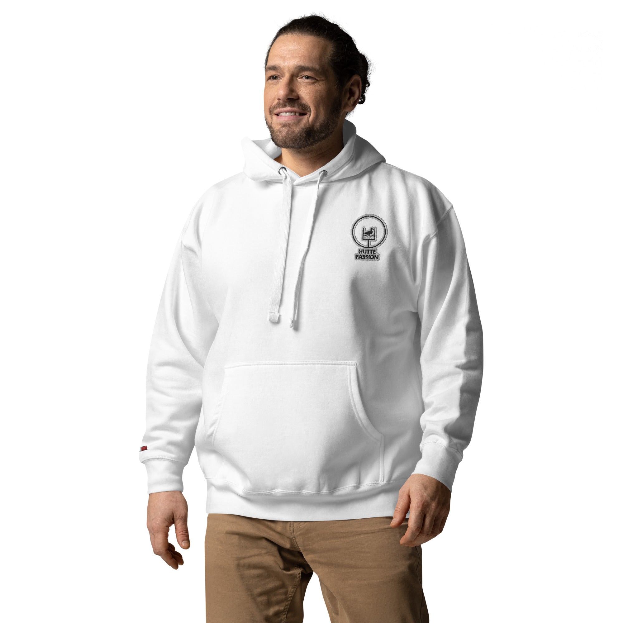 Collection Premium : Sweat à Capuche broderie plus poignet