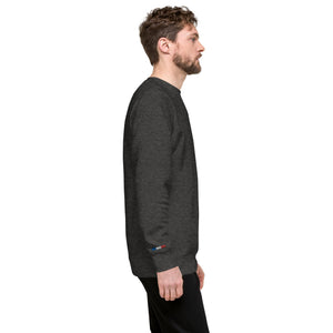 Collection Premium Ecusson : Sweat à col rond broderie plus poignet